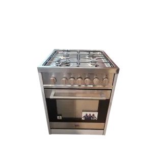 Home Basics Premium Free Standing Gas Cooker 4B 60cm with Electric Oven