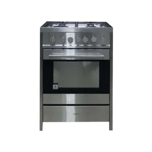 Home Basics Premium Free Standing Gas Cooker 4B 60cm with Gas Oven