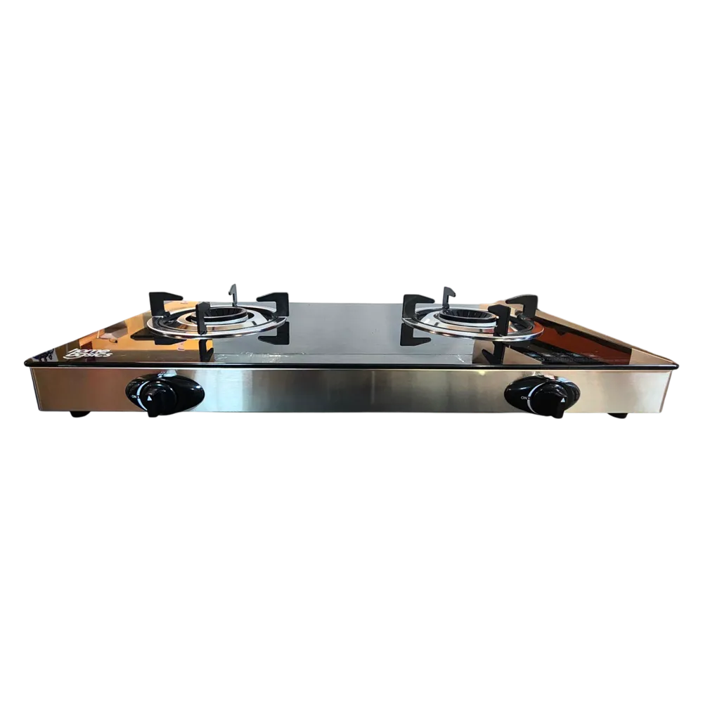 Home Basics Table Top 2B Gas Stove Glass Top 6mm