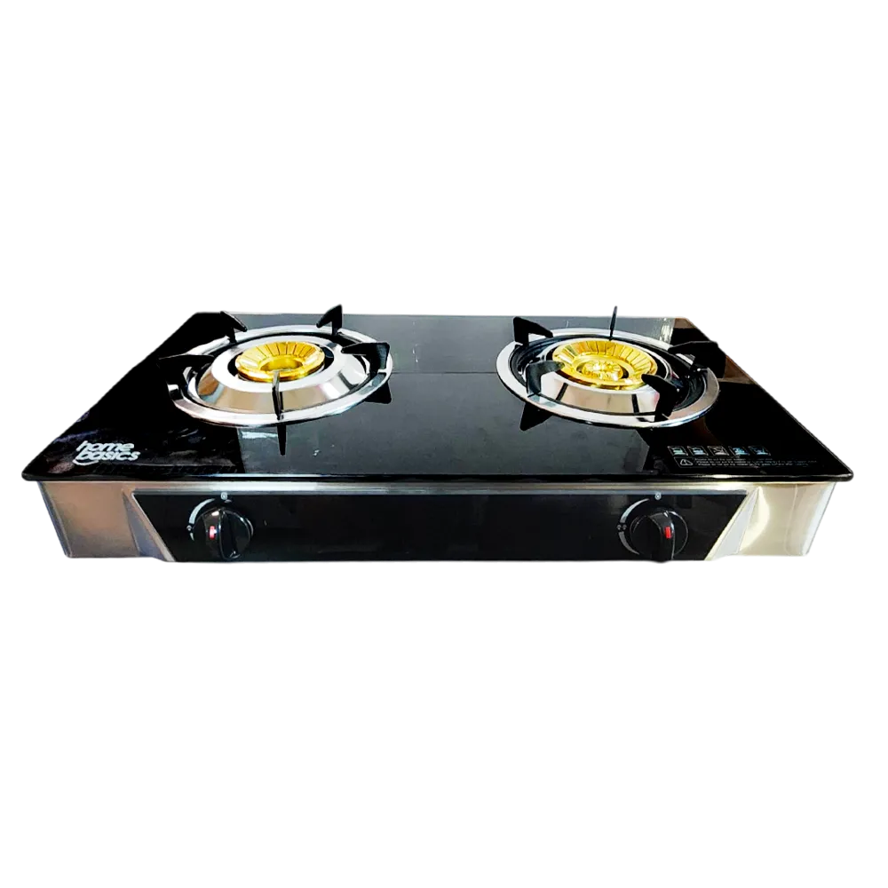 Home Basics Table Top 2B Gas Stove Glass Top 8mm