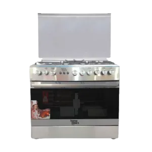 Home Basics Trendy Free Standing 6B Gas Cooker with Gas Oven 90cm Stainless Steel