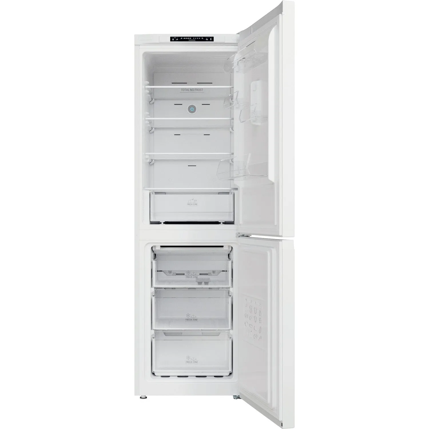 Hotpoint H7X 83A W Freestanding 230L Fridge Freezer - White, D Rated