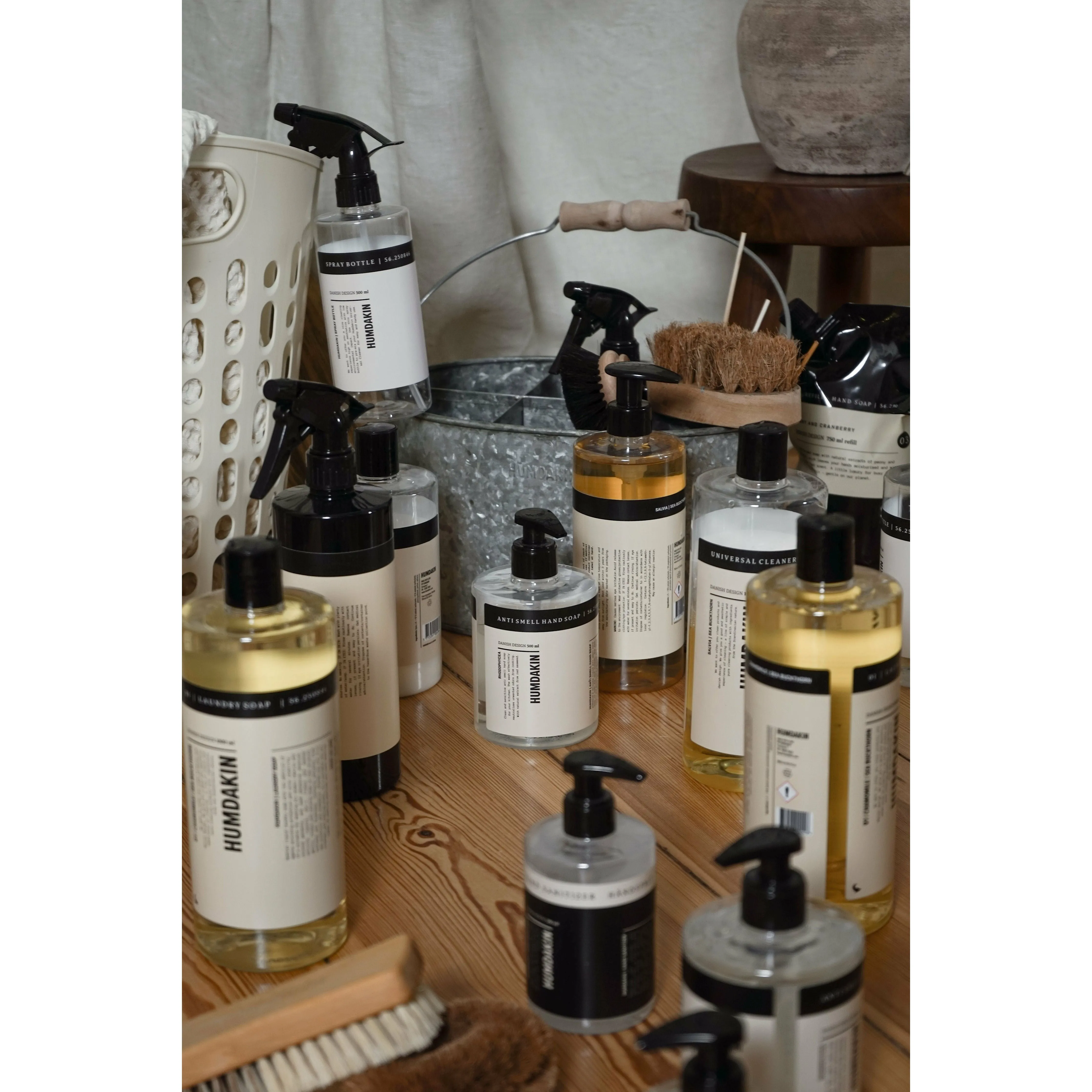 Humdakin 02 Detergent 1000ml, Cotton Seed & Wild Rose