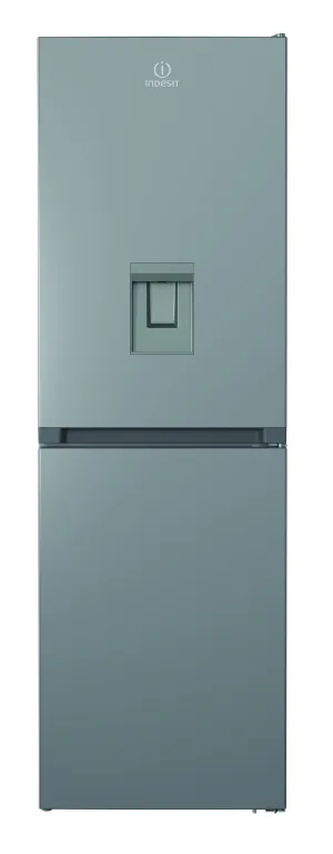 Indesit IBTNF 60182 S AQUA UK Freestanding 322L Fridge Freezer - Silver, E Rated