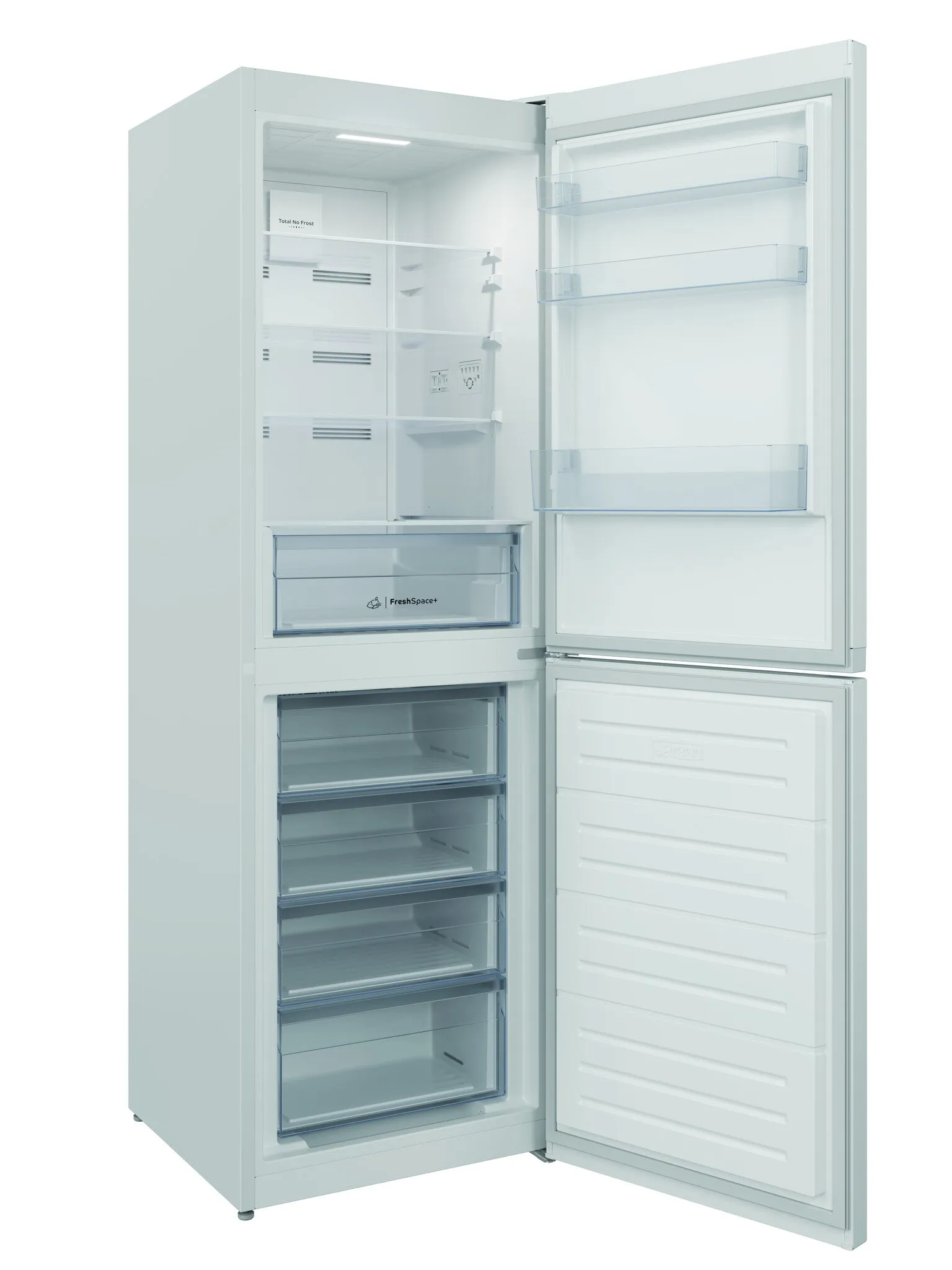 Indesit IBTNF 60182 W UK Freestanding 322L Fridge Freezer - White, E Rated
