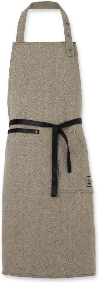 Juna Rå Apron Dark Grey, One Size