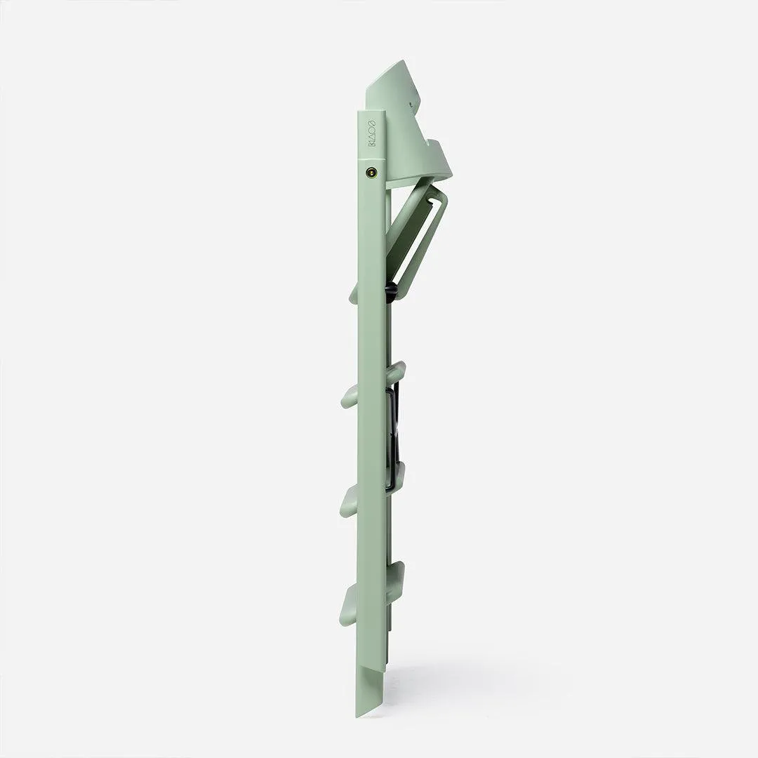 KAOS KLAPP Highchair - Beech - Pale Green