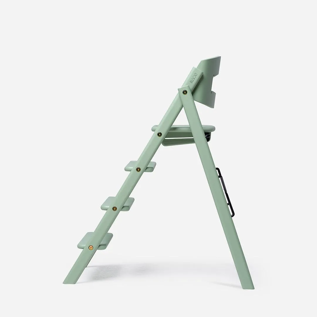KAOS KLAPP Highchair - Beech - Pale Green