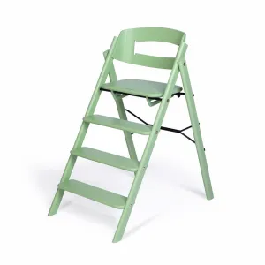 KAOS KLAPP Highchair - Beech - Pale Green