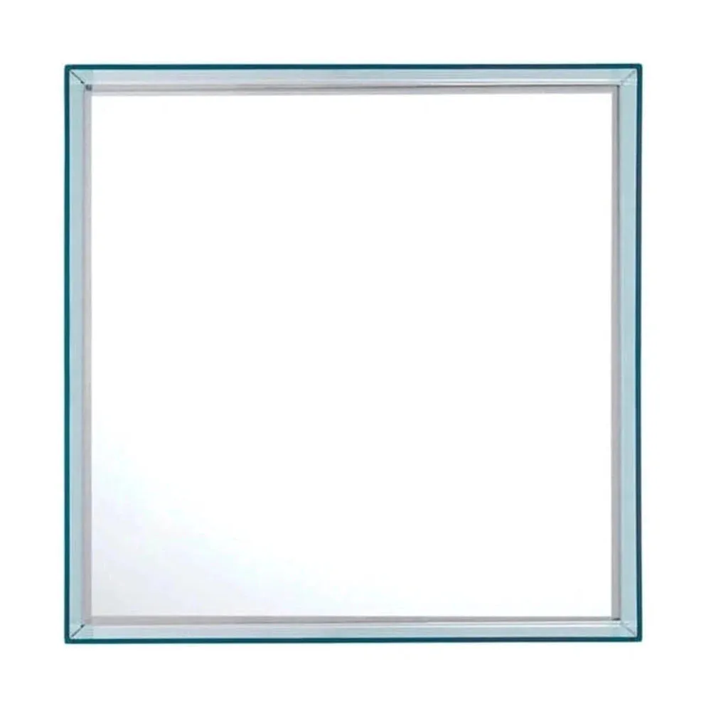 Kartell Only Me Mirror 50x50 Cm, Light Blue