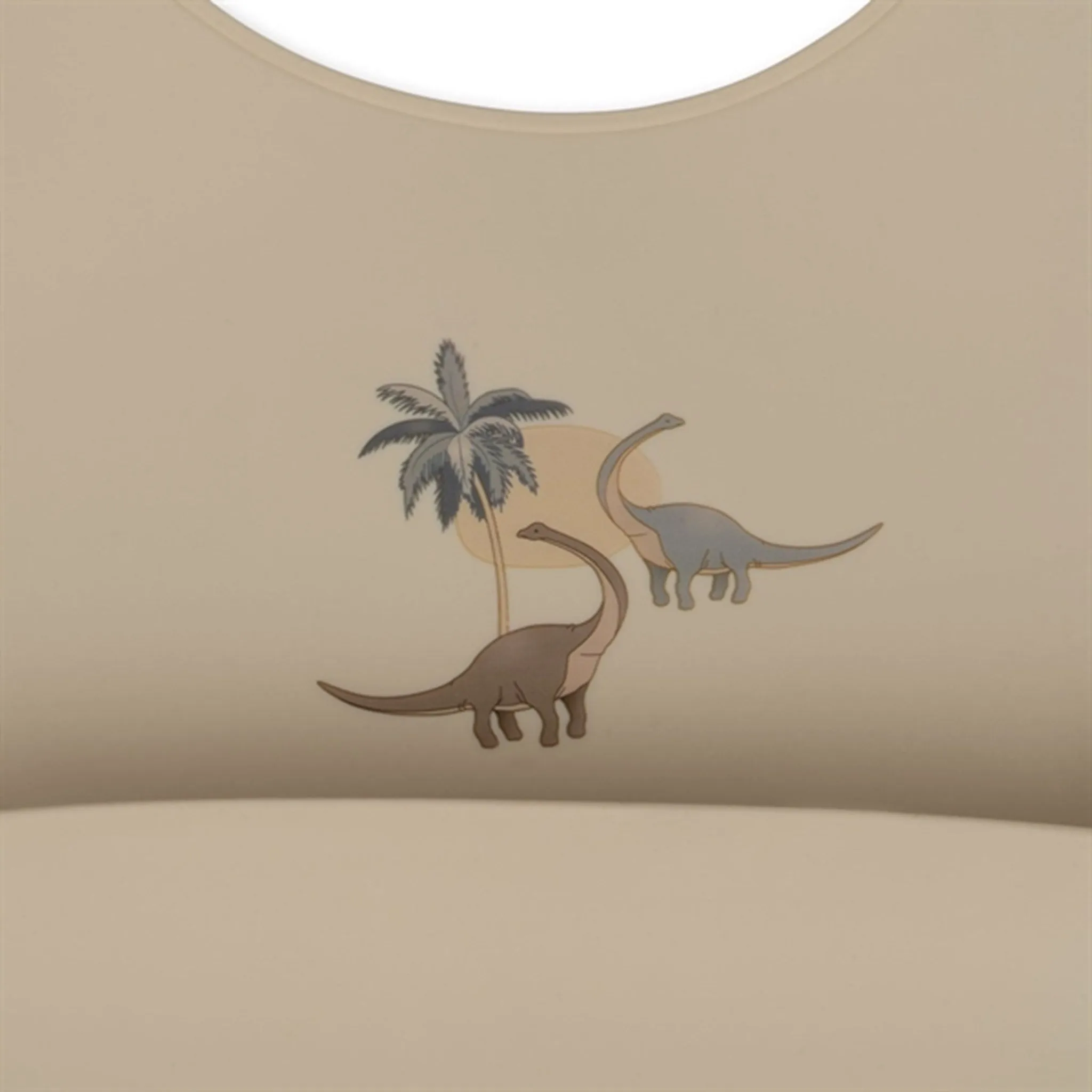 Konges Sløjd Silicone Bib 2-Pack Dino