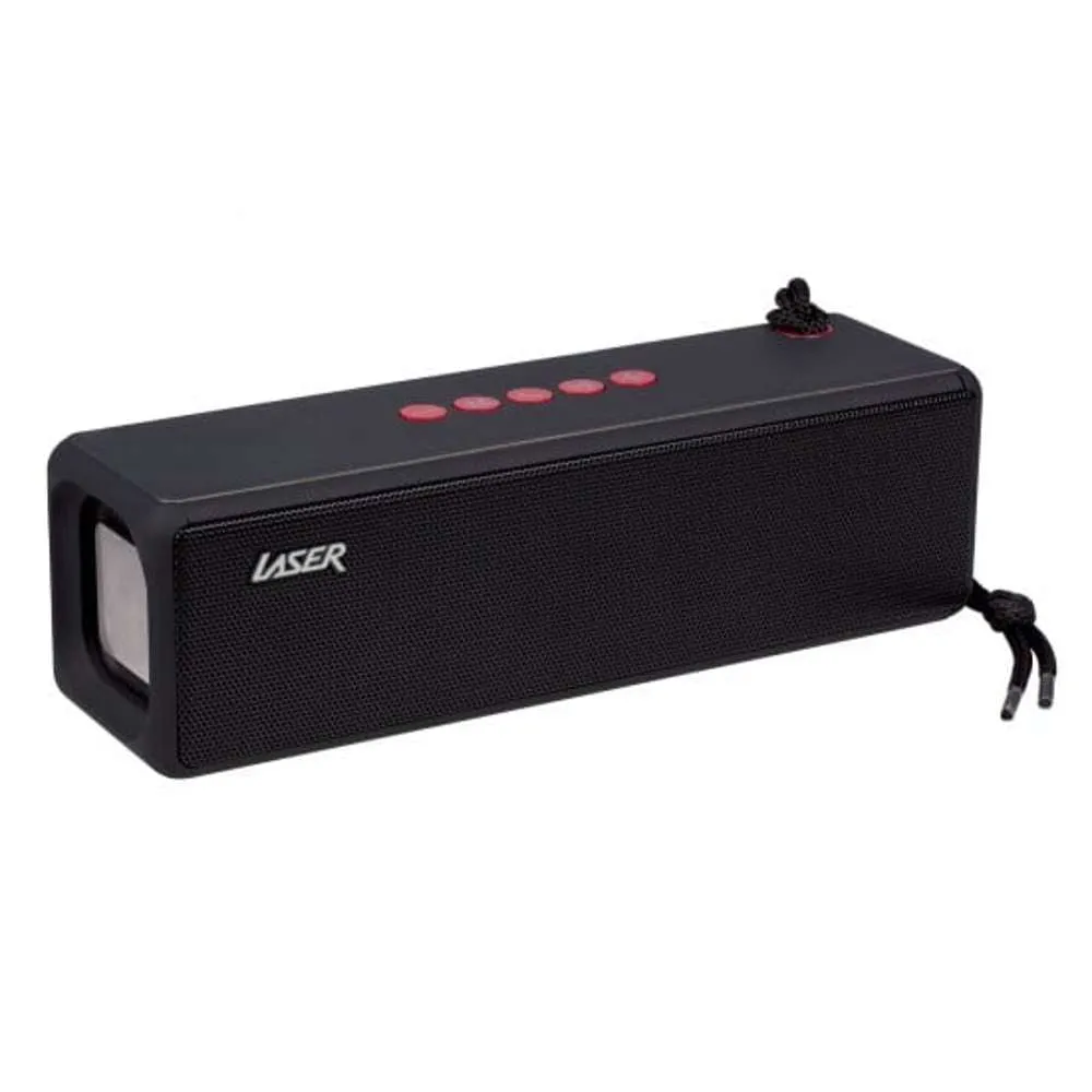 Laser Portable WIreless Bar Speaker Black
