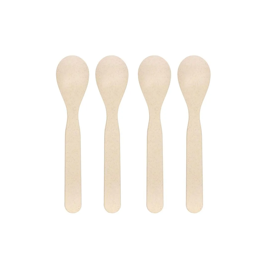 Lassig Cellulose Spoon Set - Happy Rascals - Lavender - Heart