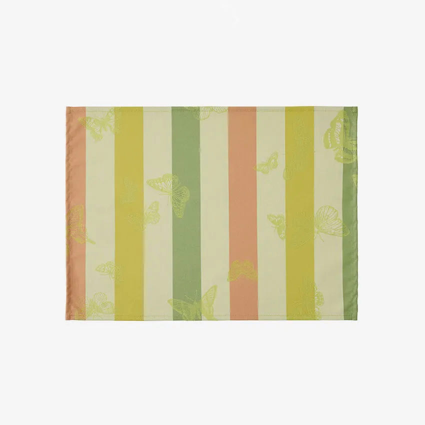 Le Jacquard Franais | Bal des Papillons Placemat