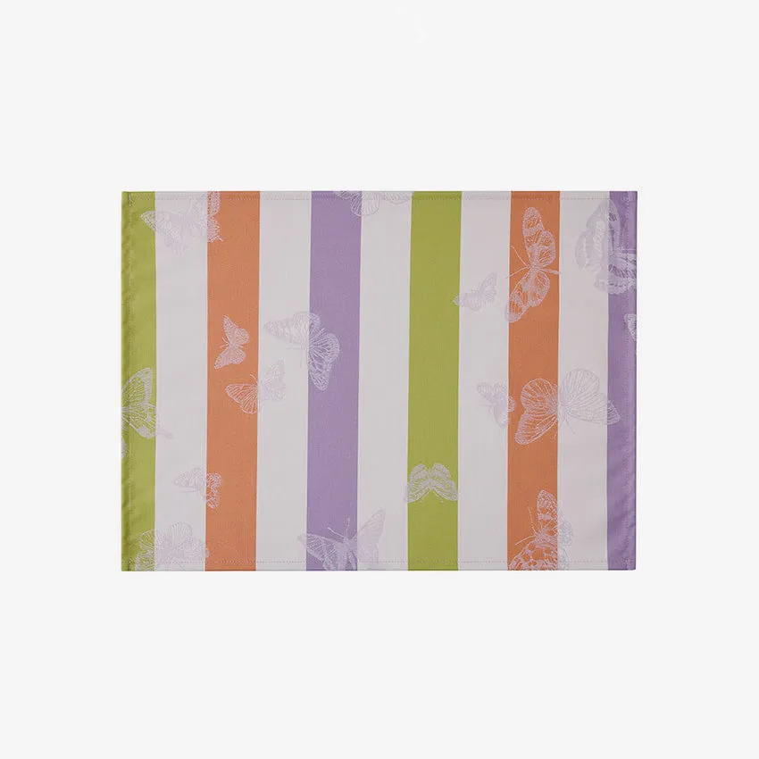 Le Jacquard Franais | Bal des Papillons Placemat