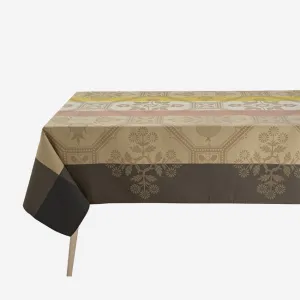 Le Jacquard Franais | Hacienda Coated Tablecloth - Beige - 69" X 126"