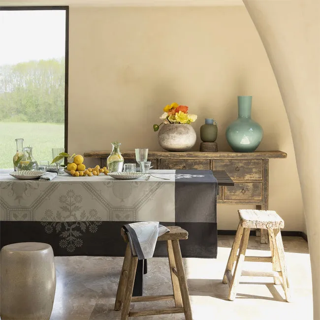 Le Jacquard Franais | Hacienda Coated Tablecloth - Blue - 69"x98"
