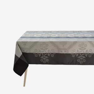 Le Jacquard Franais | Hacienda Coated Tablecloth - Blue - 69"x98"