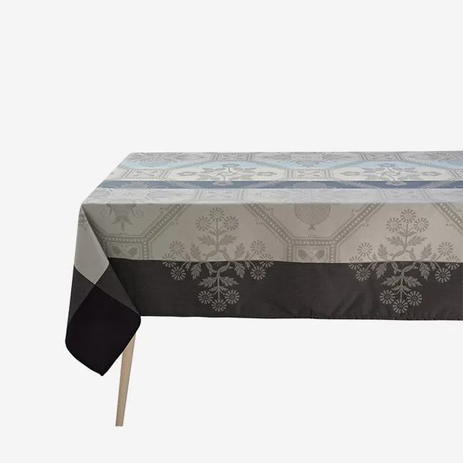 Le Jacquard Franais | Hacienda Coated Tablecloth - Blue - 69"x98"