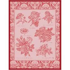 Le Jacquard Franais | Jardin des Roses Tea Towel
