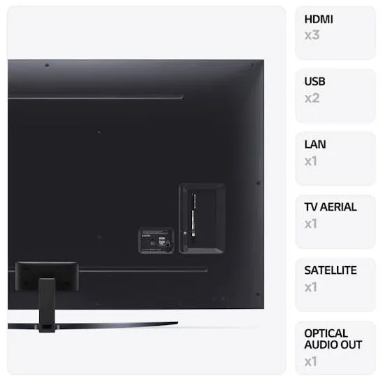 LG 50" UR81 4K Ultra HD Television (2023) | 50UR81006LJ.AEK