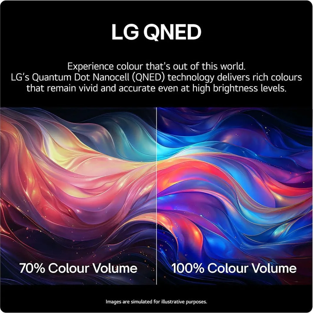 LG 55 Inch QNED87 QNED TV (2024) | 55QNED87T6B.AEK