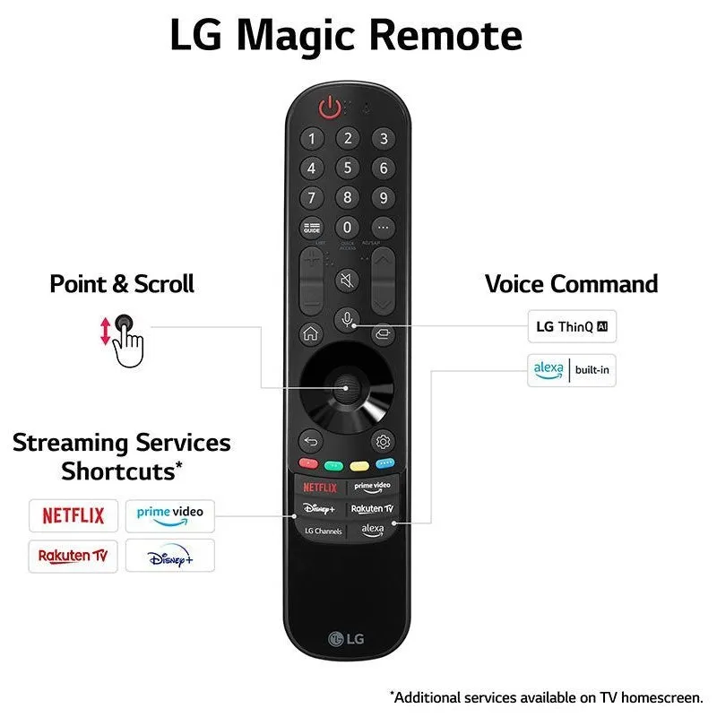 LG 83 Inch G4 OLED TV (2024) | OLED83G45LW.AEK