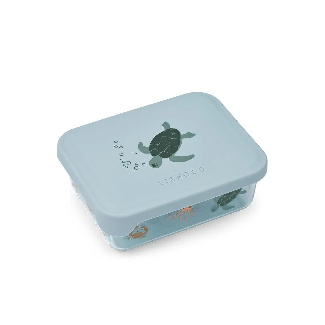Liewood Ako Tritan Snack Box - Sea Creature / Sandy