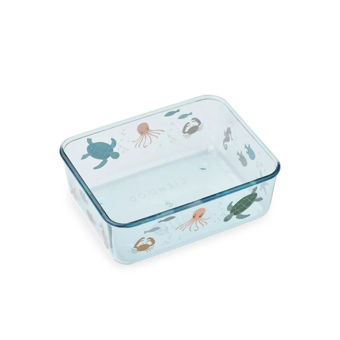 Liewood Ako Tritan Snack Box - Sea Creature / Sandy