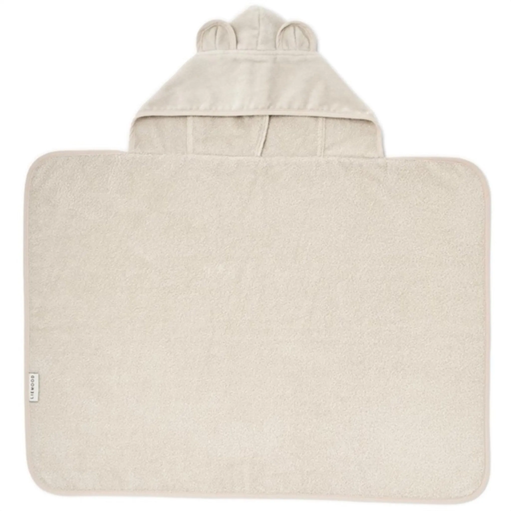 Liewood Vilas Baby Hooded Towel Sandy