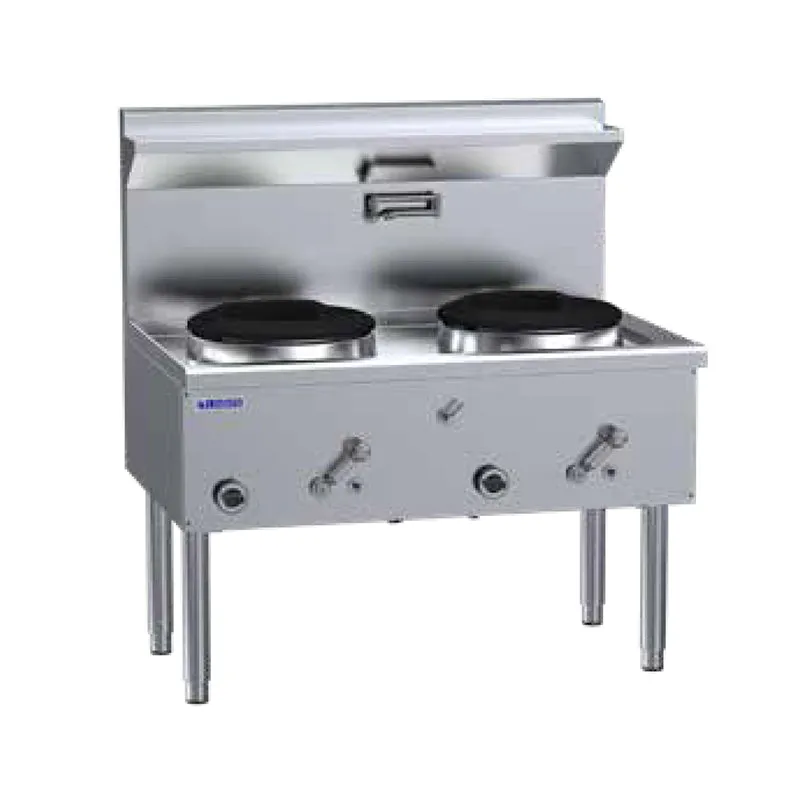 LUUS Two Hole Compact Waterless Wok WZ-2C
