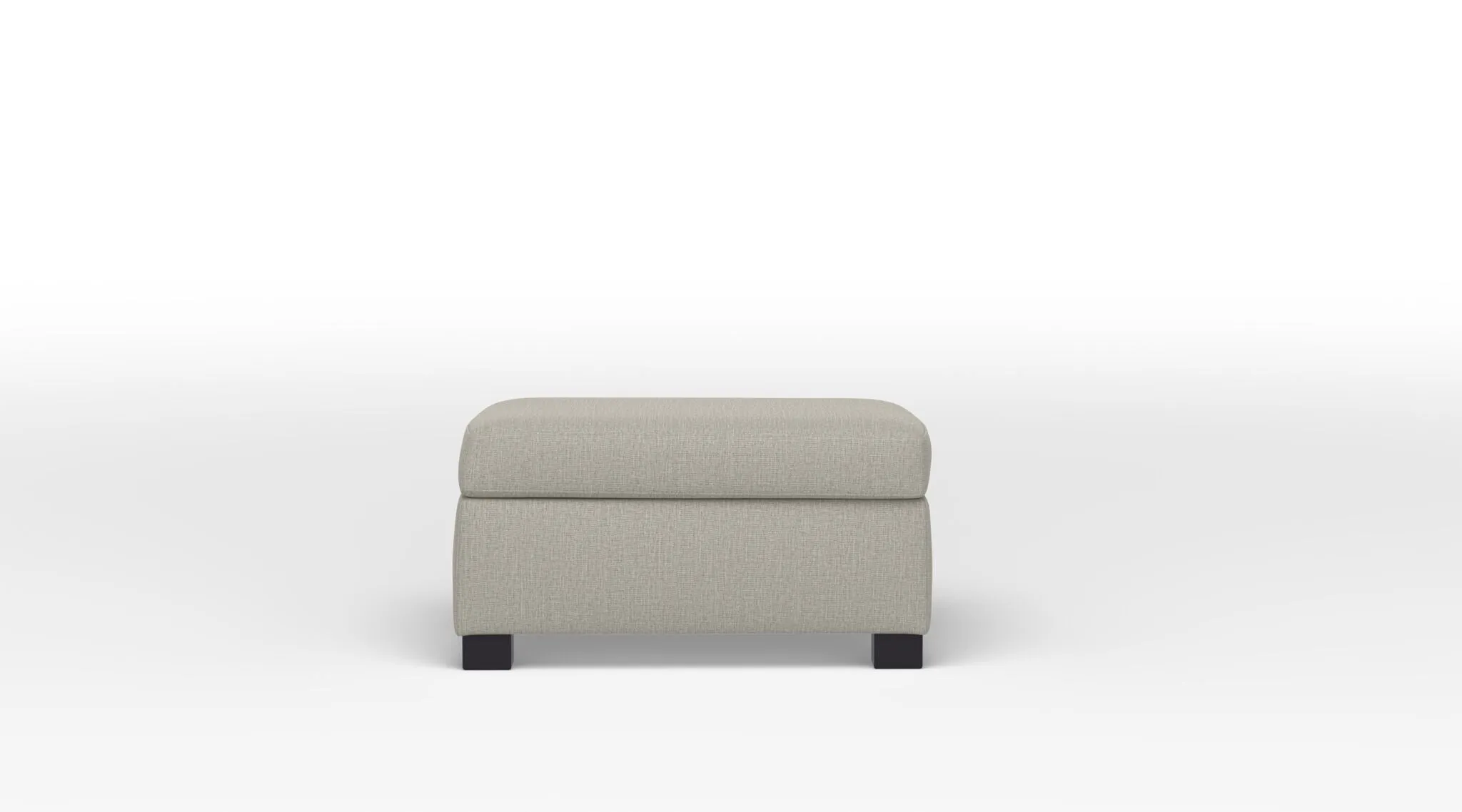 Marissa Rectangular Ottoman - Stucco Beige