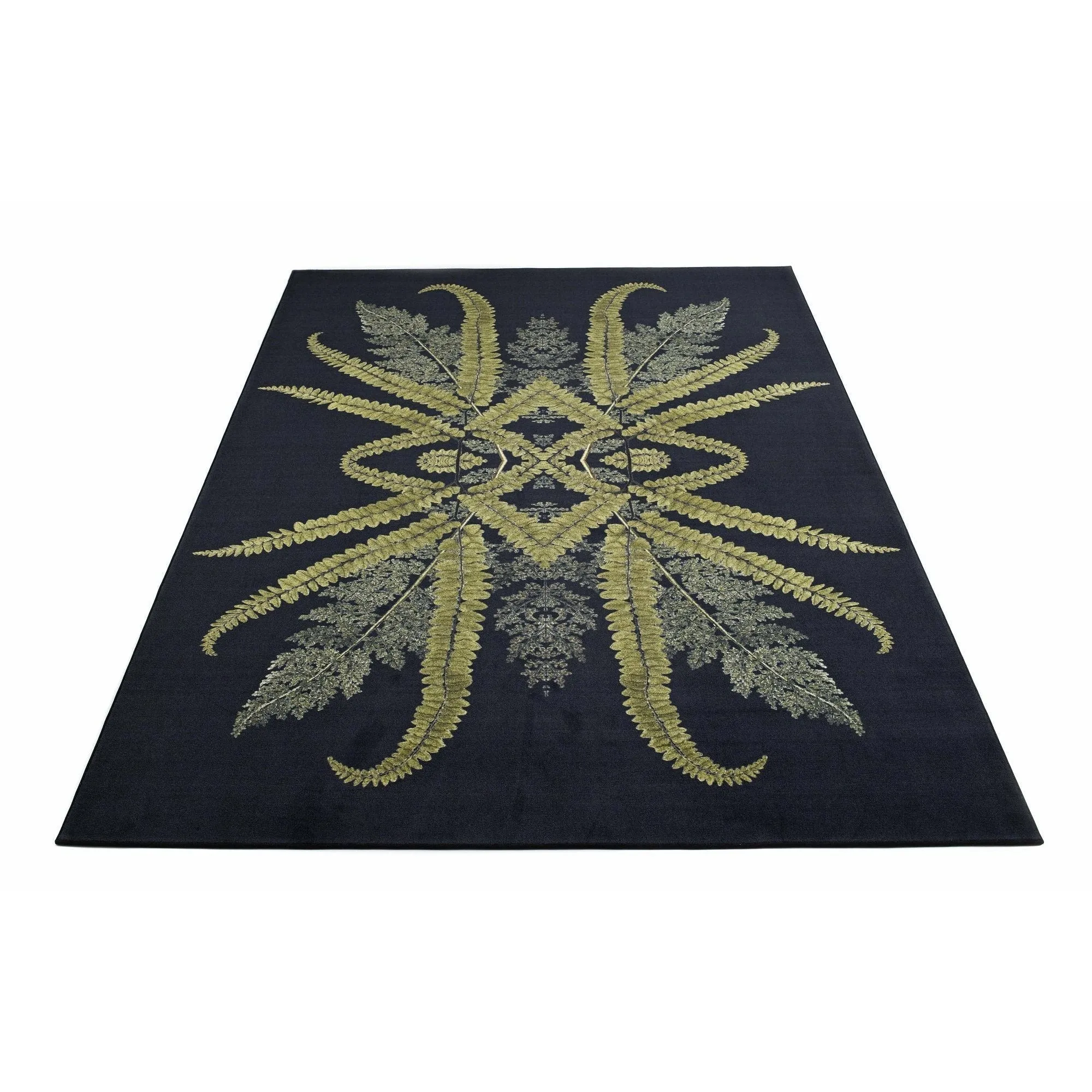 Massimo Reflection Rug Dark & Green, 200x300 Cm