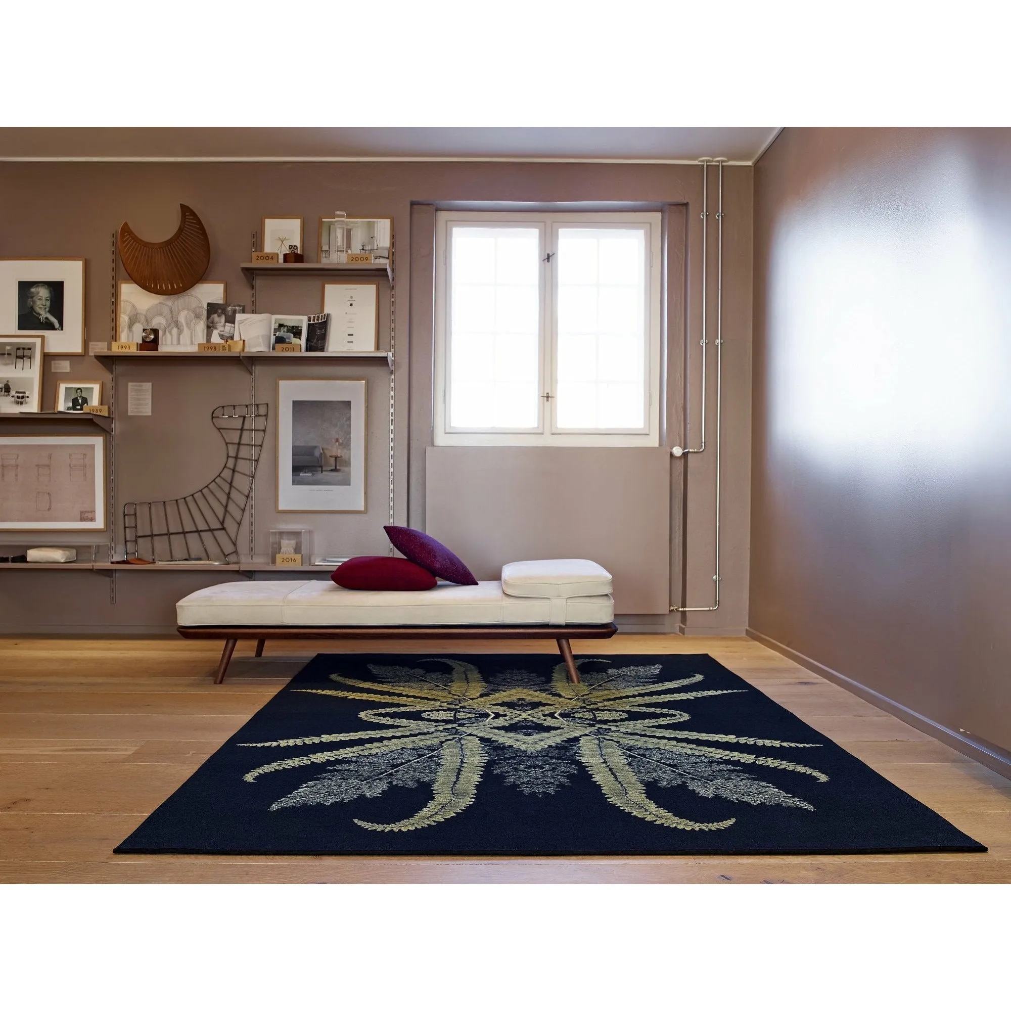 Massimo Reflection Rug Dark & Green, 200x300 Cm