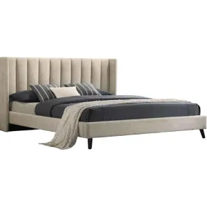 Medina Gina King Bed L1980 x W1830mm Light Brown