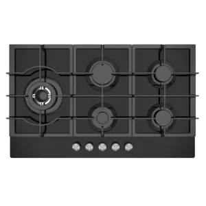 Midea 5B Cooktop Black Glass