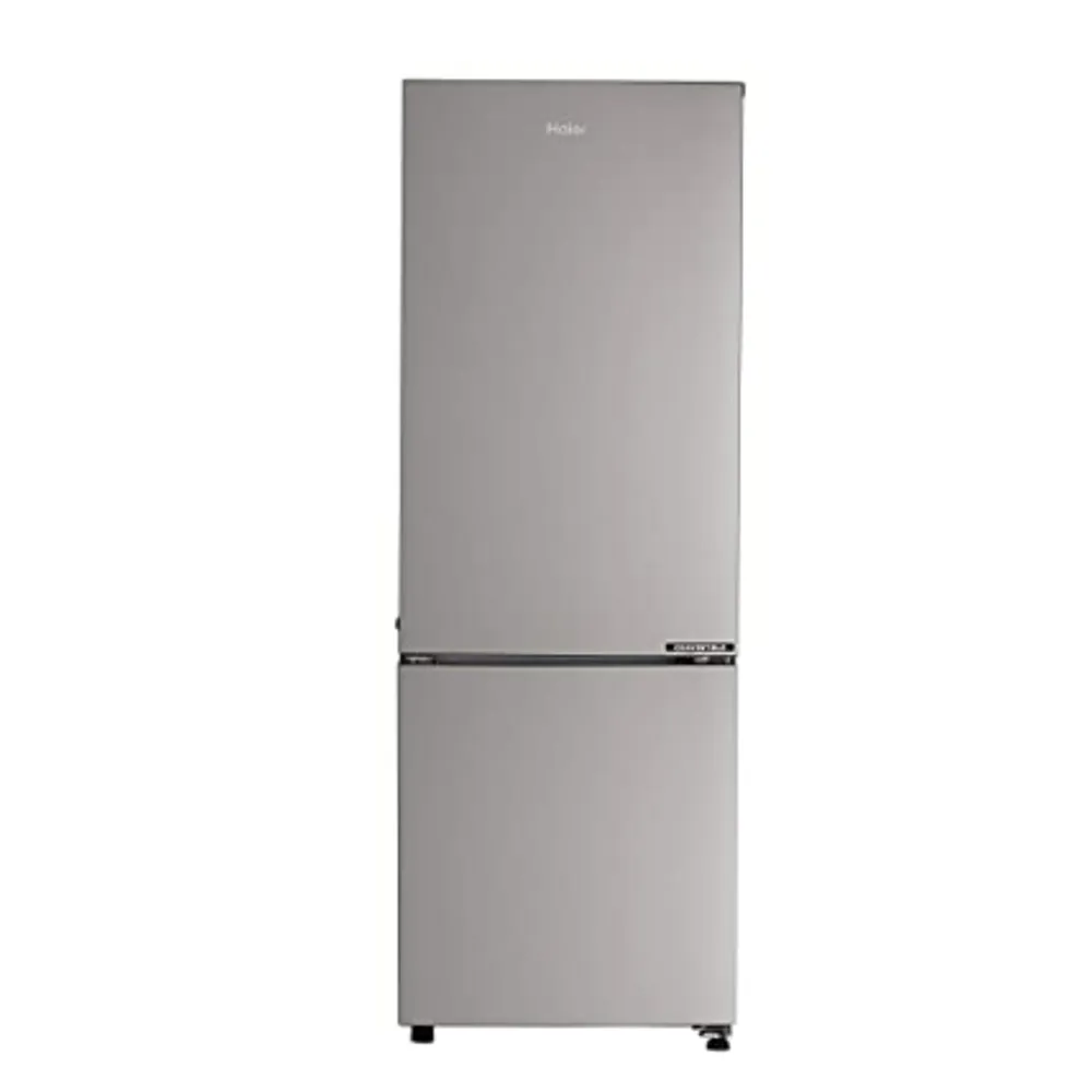 Midea Bottom Mount Fridge 2 Door 325L Brushed Stainless Steel