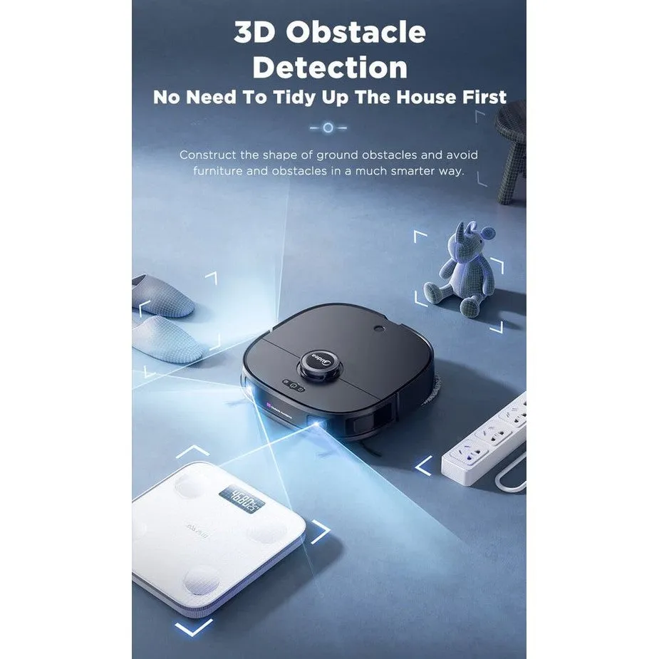 Midea V12 Auto Collector Robot Vacuum Cleaner - Black | V12BLACK