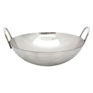 Mild Steel Kadai 16"