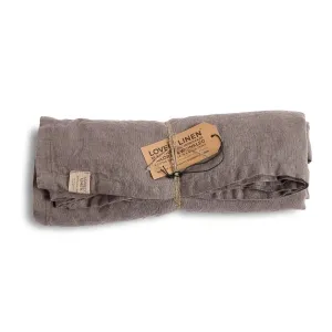 Misty Linen Tablecloth - Grey