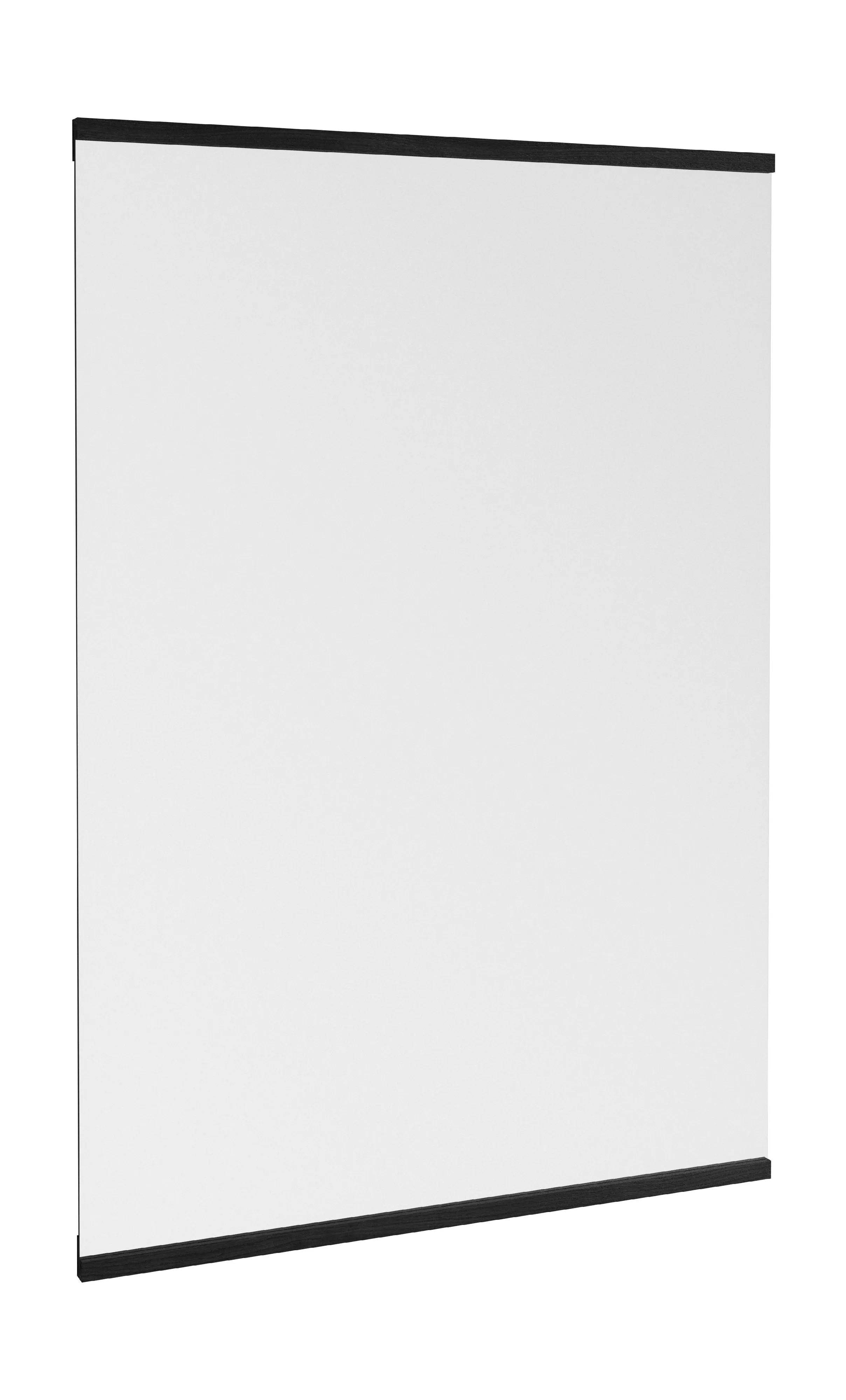 Moebe Rectangular Wall Mirror 101,8x70 Cm, Black