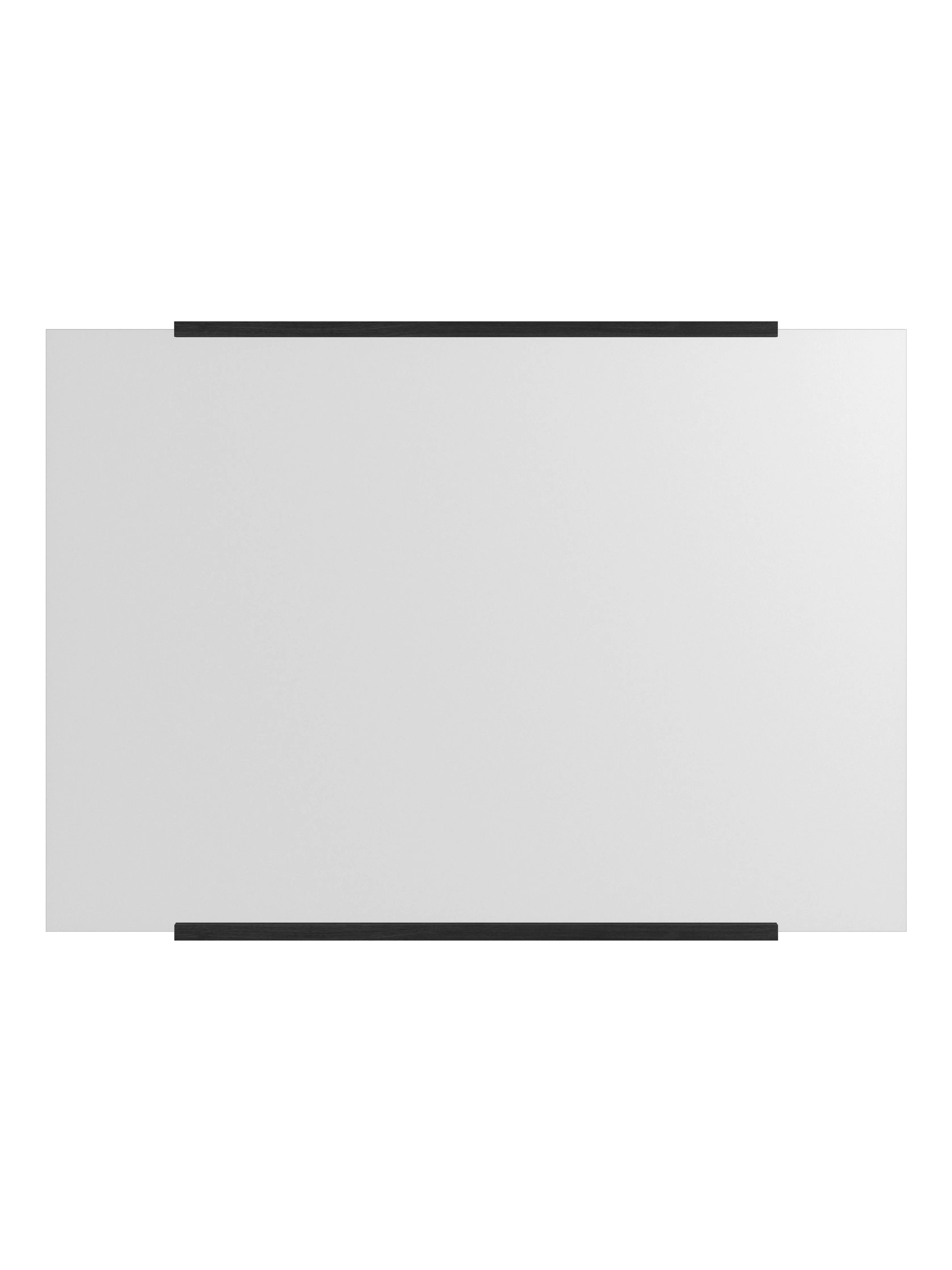 Moebe Rectangular Wall Mirror 101,8x70 Cm, Black
