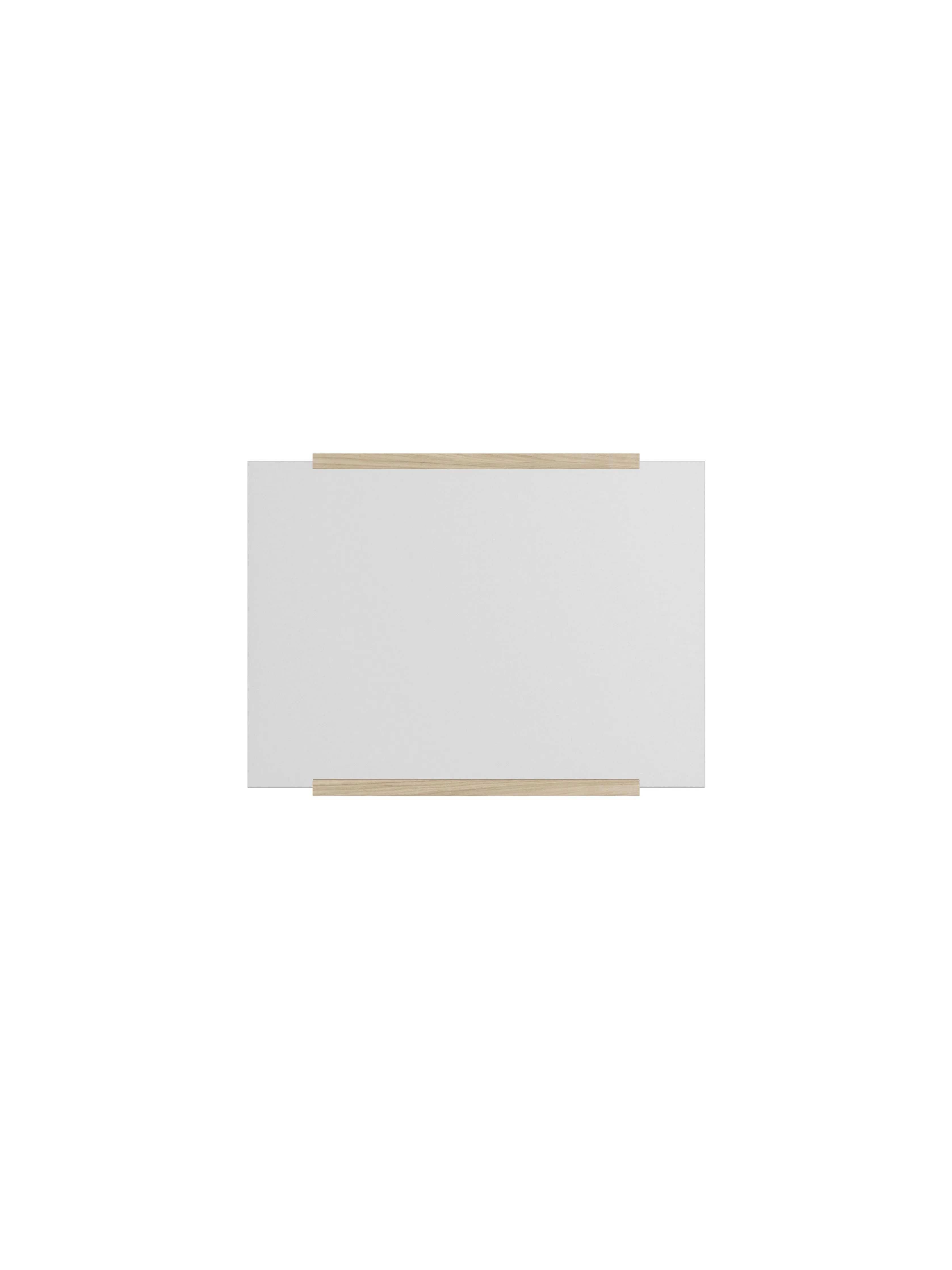 Moebe Rectangular Wall Mirror 43,3x30 Cm, Ash
