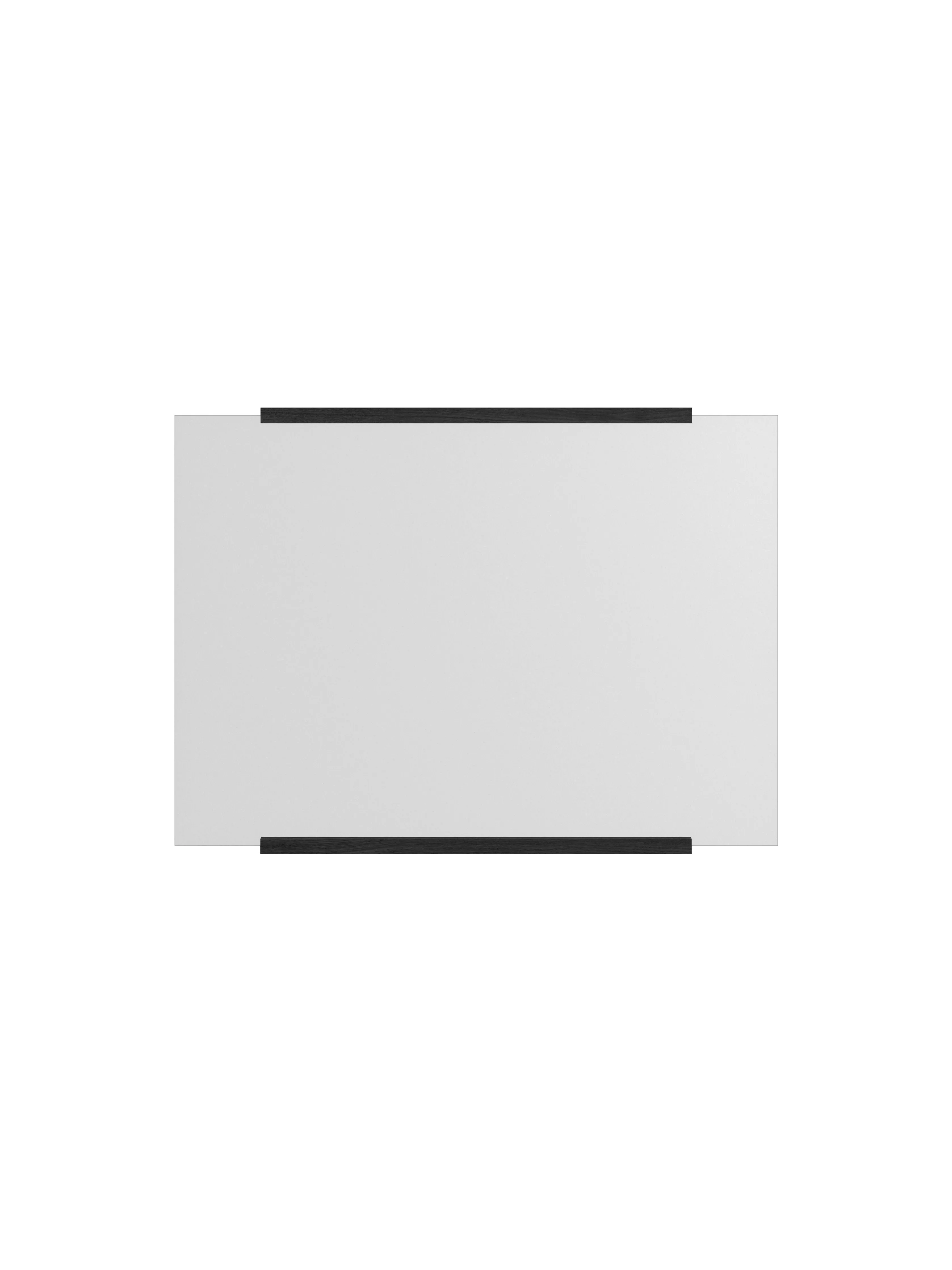 Moebe Rectangular Wall Mirror 71,9x50 Cm, Black