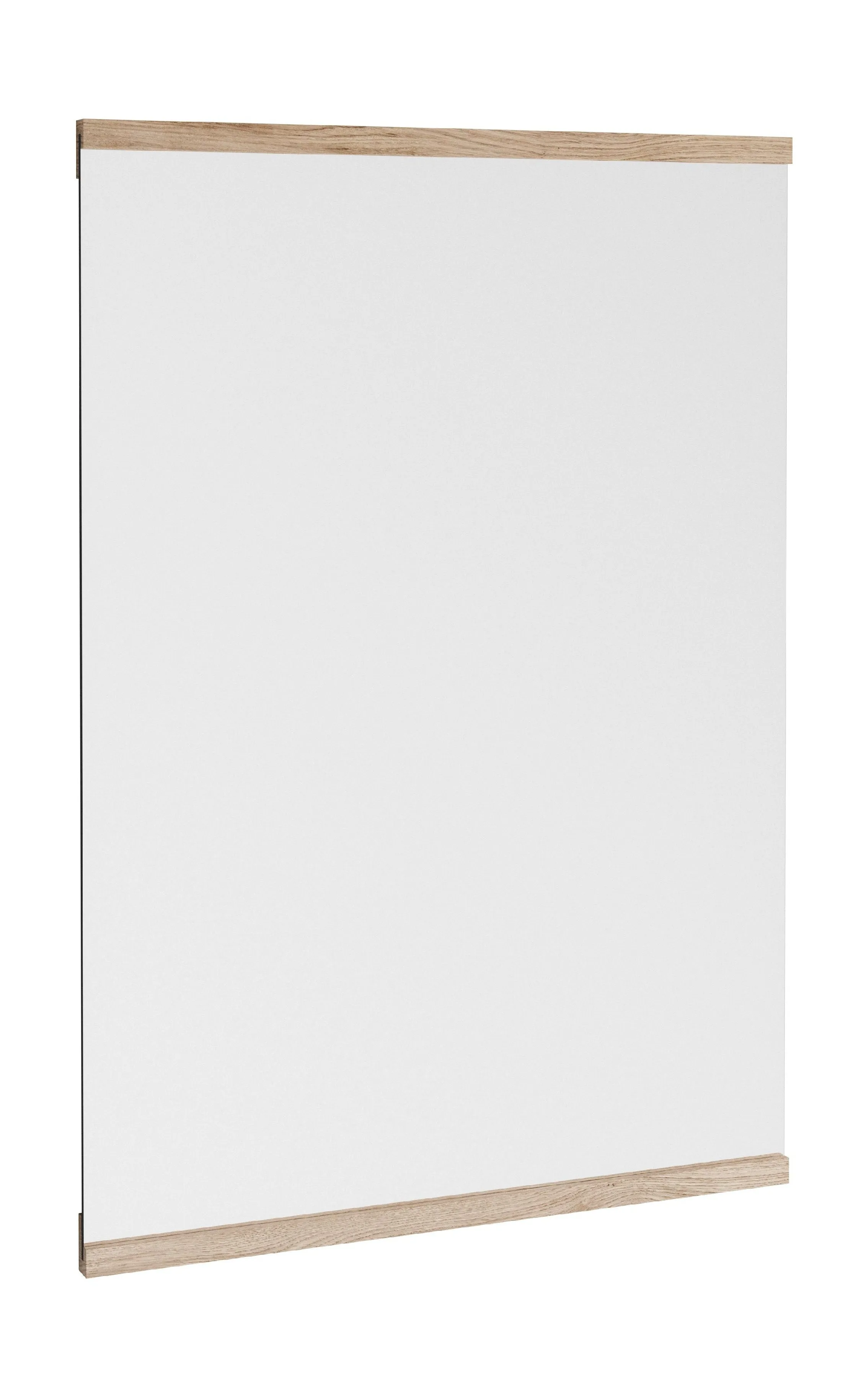 Moebe Rectangular Wall Mirror 71,9x50 Cm, Oak