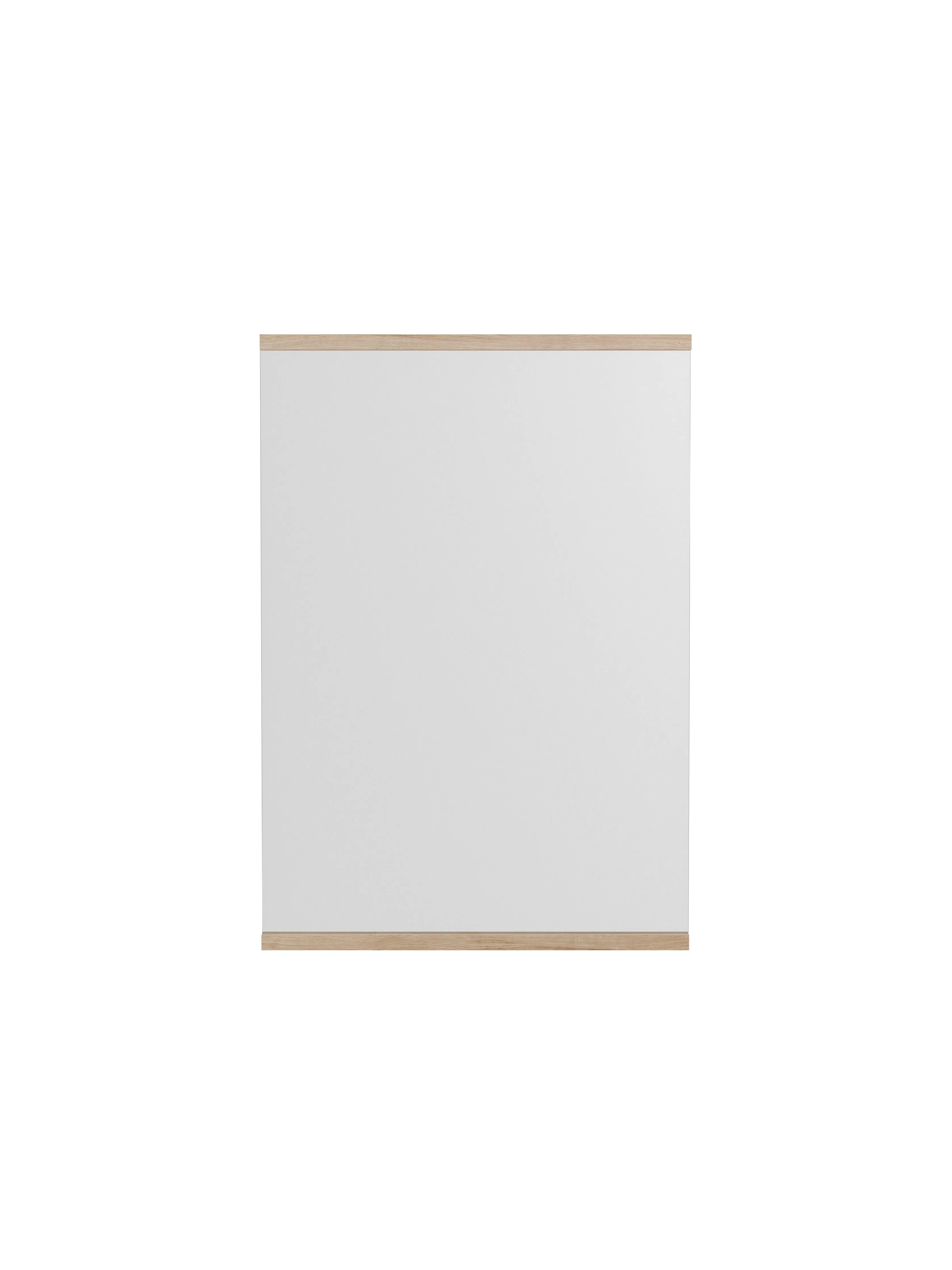 Moebe Rectangular Wall Mirror 71,9x50 Cm, Oak