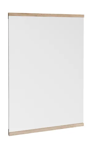 Moebe Rectangular Wall Mirror 71,9x50 Cm, Oak