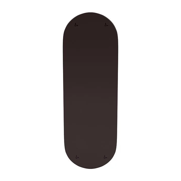 Montana Colour Frame Mirror, Balsamic Brown
