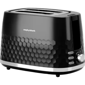 Morphy Richards Hive 2 Slice Black Toaster | 220031