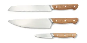 Morsø Foresta Knife Set 3 Pieces